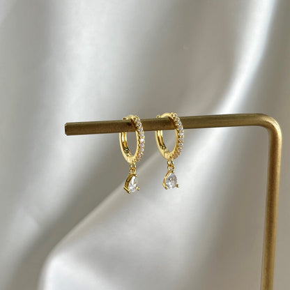 [Together]Luxurious Geometric Drop Earrings