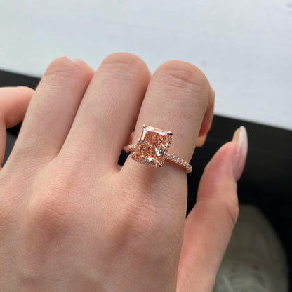 [Together]4.0 Carat Luxurious Engagement Ring