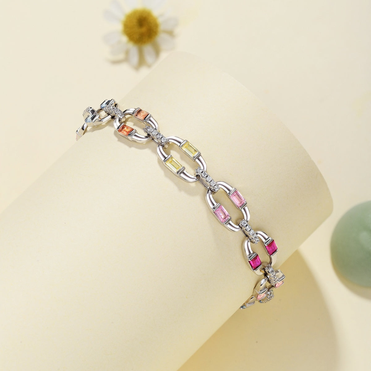 [Together]Dazzling Colorful Daily Bracelet