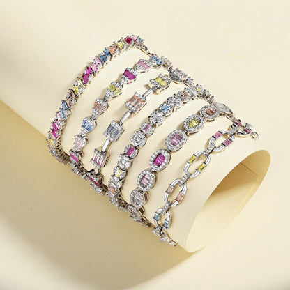 [Together]Dazzling Colorful Daily Bracelet