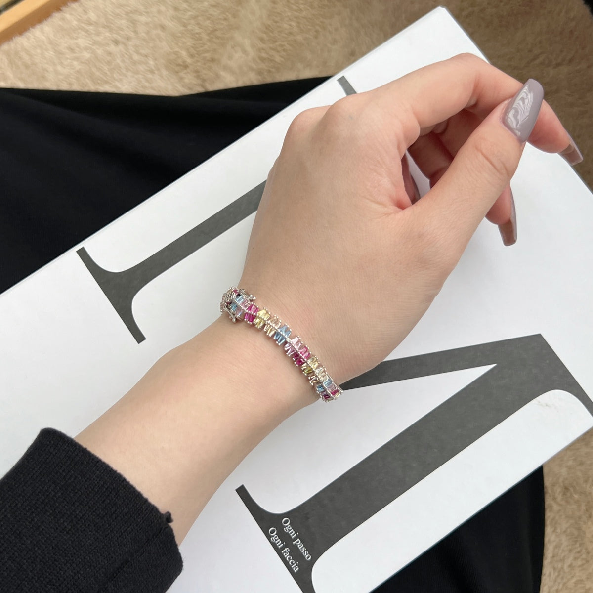 [Together]Sparkling Exquisite Multi Cut Party Bracelet