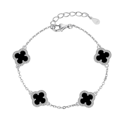 [Together]Four-Leaf Clover Exquisite Bracelet