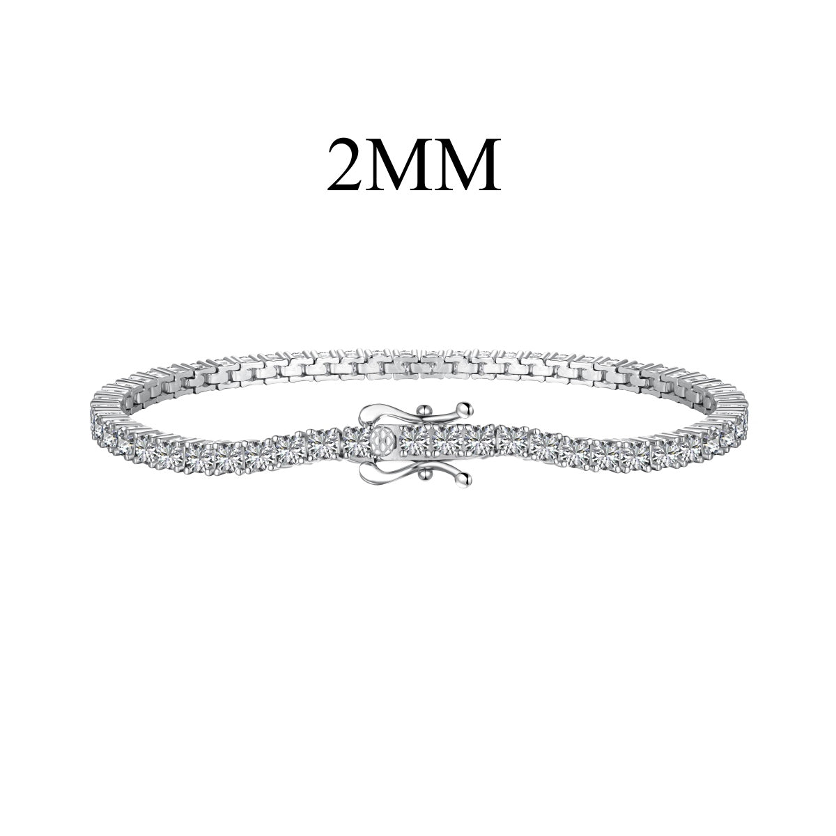 [Together]Dazzling Exquisite Round Cut Daily Bracelet