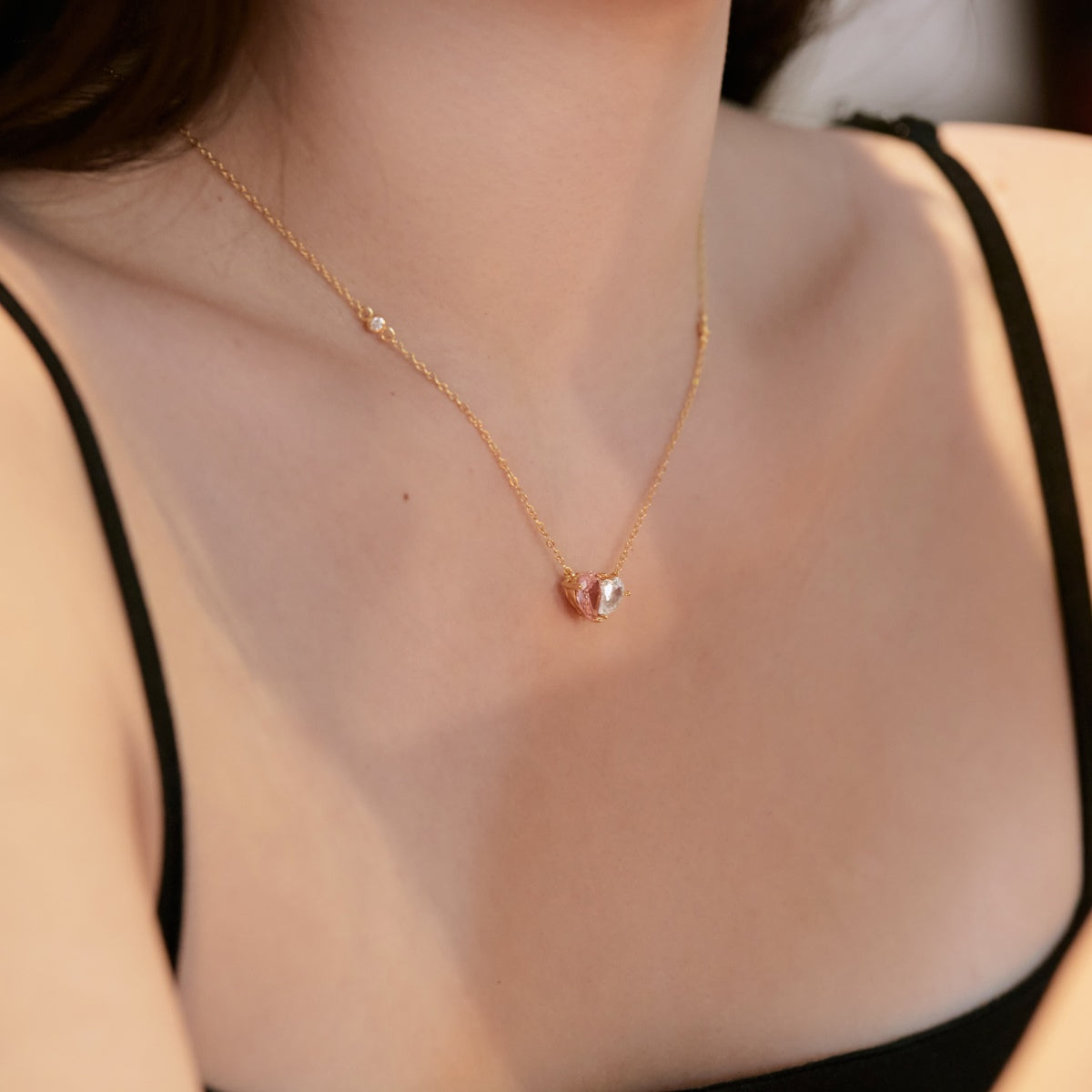 [Together]Unique Heart Shape Necklace